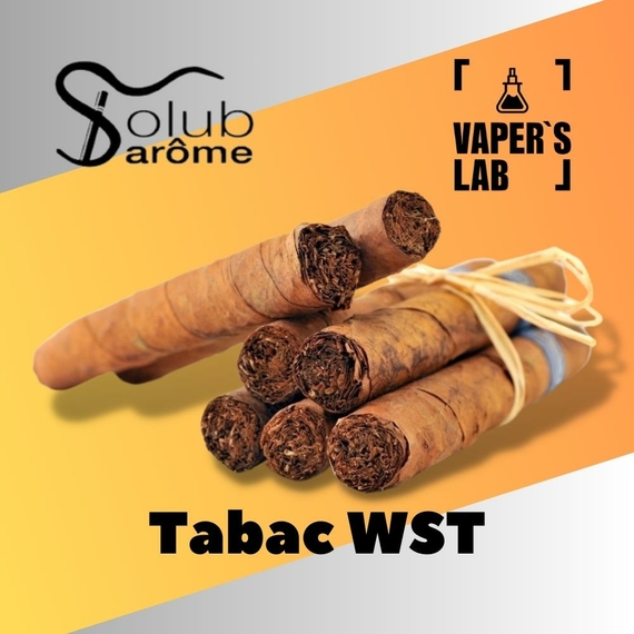 Отзывы на Аромки для самозамеса Solub Arome "Tabac WST" (Табак с легкой сладостью) 