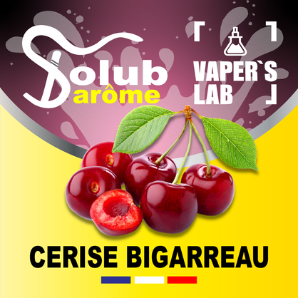 Фото, Відеоогляди на Ароматизатор для вейпа Solub Arome "Cerise bigarreau" (Стигла черешня) 