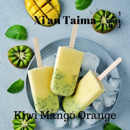 Фото, Видео, Аромки для самозамеса Xi'an Taima "Kiwi Mango Orange" (Киви манго апельсин) 