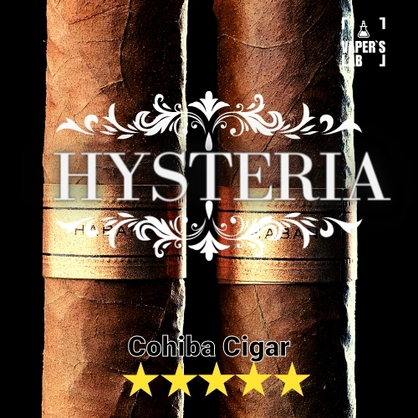 Фото, Видео на жидкость для вейпа Hysteria Cohiba Cigar 30 ml