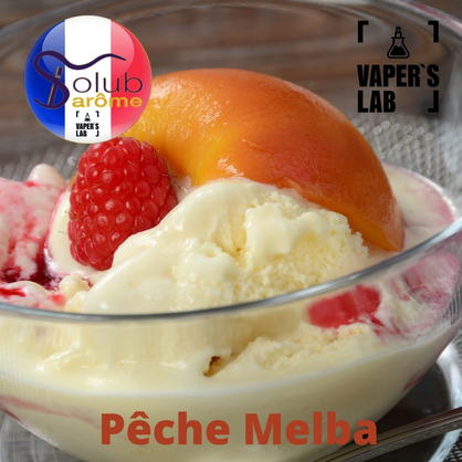 Фото, Відеоогляди на Компоненти для рідин Solub Arome "Pêche Melba" (Персиковий десерт) 
