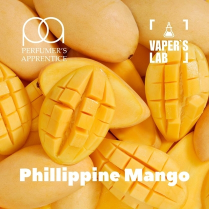 Фото, Видео, Ароматизатор для самозамеса TPA "Philippine Mango" (Филиппинское манго) 