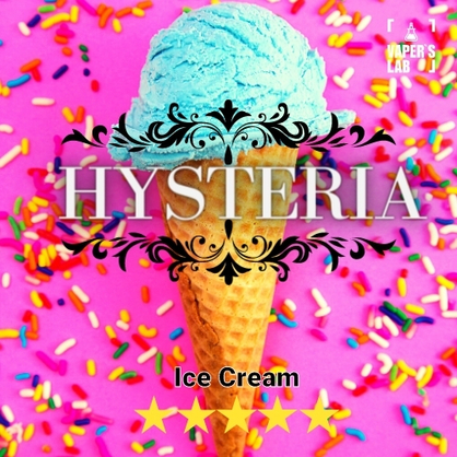 Фото купити заправку для електронної сигарети hysteria ice cream 30 ml