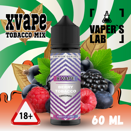 Фото, Відео на Жижи XVape Berry Tobacco