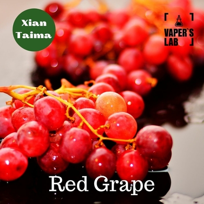 Фото, Відеоогляди на Компоненти для рідин Xi'an Taima "Red grape" (Червоний виноград) 