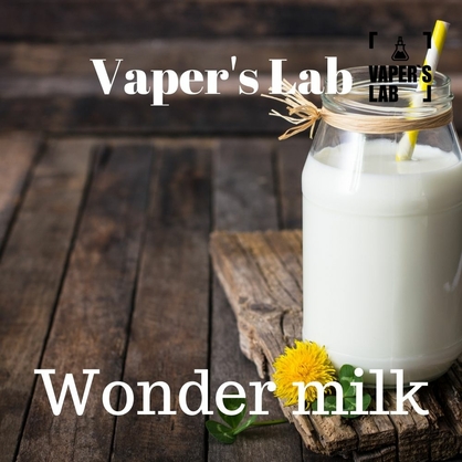 Фото, Відео на Безнікотинову рідину Vapers Lab Wonder milk 60 ml