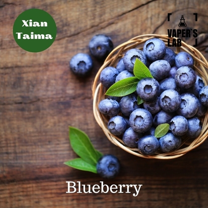 Фото, Видео, Натуральные ароматизаторы для вейпов Xi'an Taima "Blueberry" (Голубика) 