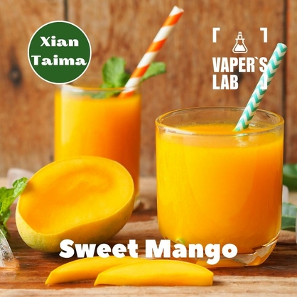 Фото, Відеоогляди на Ароматизатори для рідини вейпів Xi'an Taima "Sweet Mango" (Солодкий манго) 