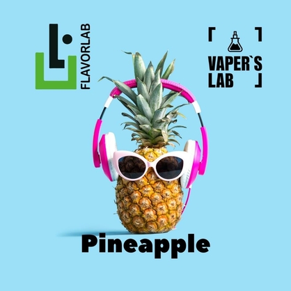 Фото на Ароматизатор для вейпа Flavor Lab Pineapple 10 мл