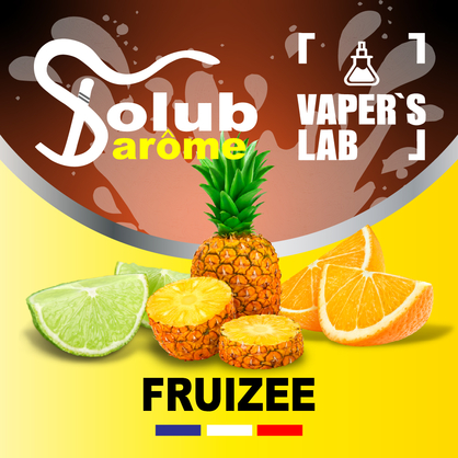 Фото, Видео, Ароматизатор для жижи Solub Arome "Fruizee" (Цитрусовый микс) 