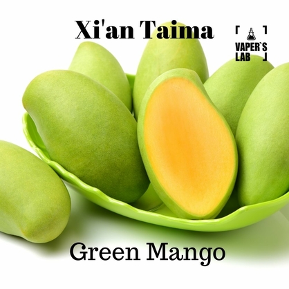 Фото, Видео, Купить ароматизатор Xi'an Taima "Green Mango" (Зеленый манго) 
