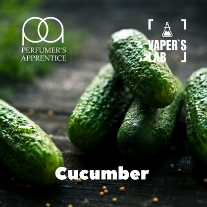 Фото, Видео, Ароматизаторы для вейпа TPA "Cucumber" (Огурец) 