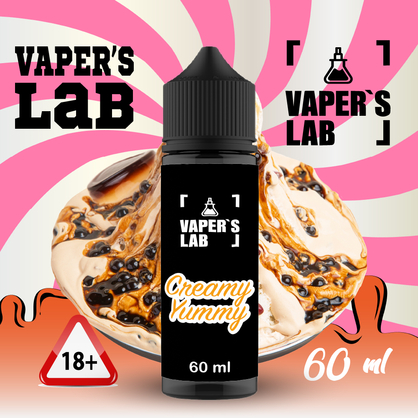 Фото, Видео на Заправки до вейпа Vapers Lab Creamy yummy 60 ml