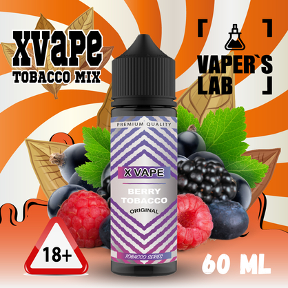 Фото, Відео на Жижи XVape Berry Tobacco