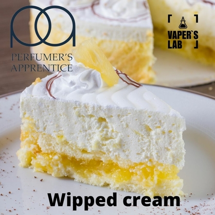 Фото, Відеоогляди на Аромки для вейпа TPA "Whipped cream" (Збиті вершки) 