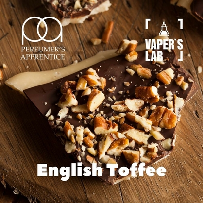 Фото, Відеоогляди на ароматизатор для самозамісу TPA "English Toffee" (Англійська іриска) 