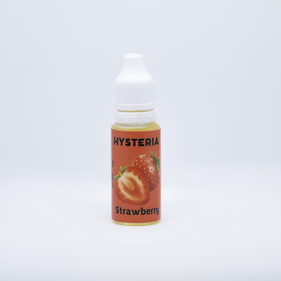 Відгуки для рідини salt зі знижкою Hysteria Salt "Strawberry" 15 ml 