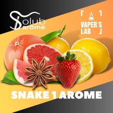 Aroma Solub Arome "SNAKE 1 AROME" (Полуниця лимон грейпфрут та аніс)