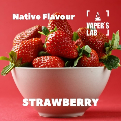 Фото для Аромки Native Flavour Strawberry 30мл