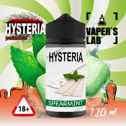 Фото жижа для вейпа без никотина купить hysteria spearmint 100 ml