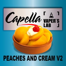 Aroma Capella Peaches and Cream V2 Персик і вершки