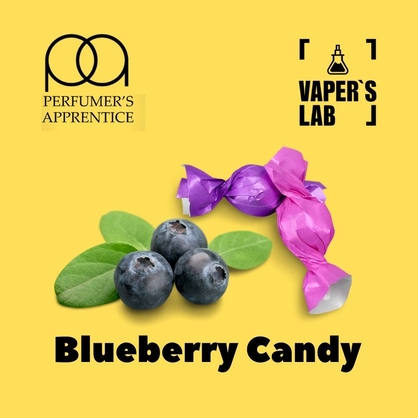 Фото, Видео, Аромки для самозамеса TPA "Blueberry Candy" (Черничная конфета) 