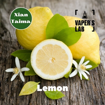 Фото, Відеоогляди на Ароматизатори для самозамісу Xi'an Taima "Lemon" (Лимон) 