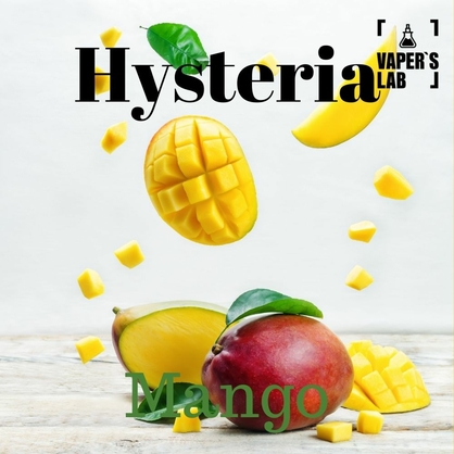 Фото, Видео на жидкость для вейпа Hysteria Mango 100 ml