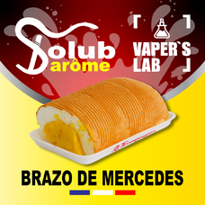 Натуральні ароматизатори для вейпів Solub Arome "Brazo de Mercedes" (Філіппінський десерт)