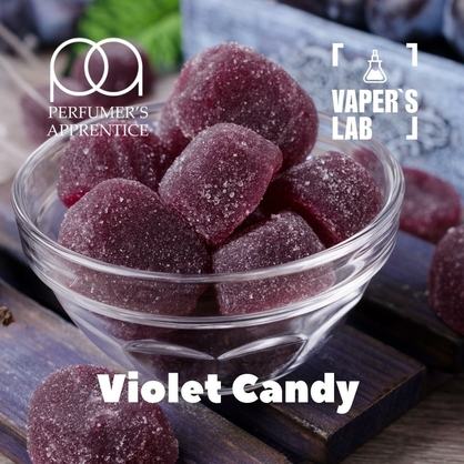 Фото, Видео, Ароматизаторы вкуса TPA "Violet Candy" (Фиалковые леденцы) 