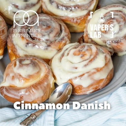 Фото, Видео, Лучшие вкусы для самозамеса TPA "Cinnamon Danish" (Булочка с корицей) 