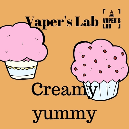 Фото заправка для вейпа дешево vapers lab creamy yummy 120 ml