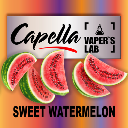 Фото на аромку Capella Sweet Watermelon Сладкий Арбуз