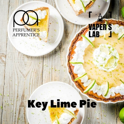 Фото, Видео, Премиум ароматизатор для электронных сигарет TPA "Key Lime Pie" (Лаймовый пирог) 