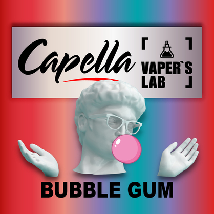 Фото на Aroma Capella Bubble Gum Жувальна гумка