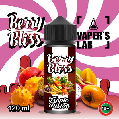 Фото жидкость для вейпа berry bliss tropic fusion (тропические фрукты)