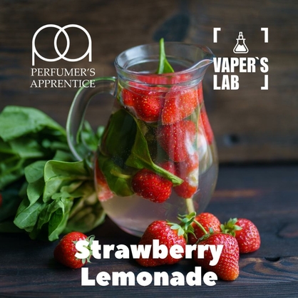 Фото, Відеоогляди на Арома для самозамісу TPA "Strawberry lemonade" (Полуничний лимонад) 