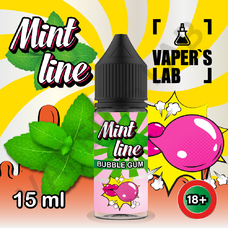 Mint Line Salt Bubble gum 15 мл