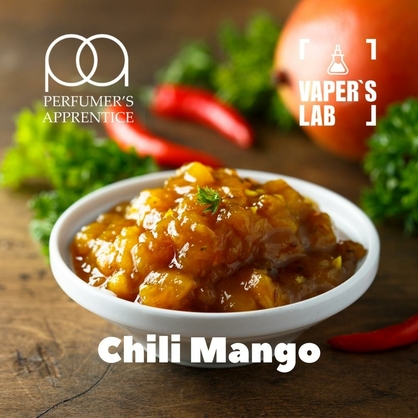 Фото, Відеоогляди на Ароматизатор для самозамісу TPA "Chili mango" (Манго зі спеціями) 