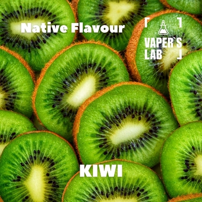 Фото, Відеоогляди на Аромки для вейпів Native Flavour "Kiwi" 30мл 