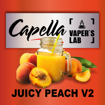 Фото на Aroma Capella Juicy Peach v2 Соковитий персик v2