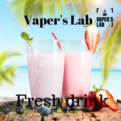 Фото, Відео на Заправки для вейпа Vapers Lab Fresh drink 30 ml
