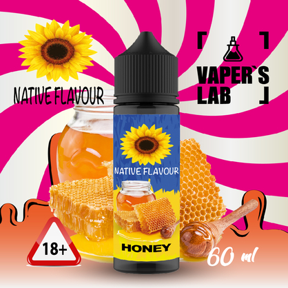 Фото купить заправку для электронной сигареты native flavour honey 60 ml
