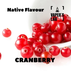 Ароматизаторы для солевого никотина   Native Flavour cranberry 30мл