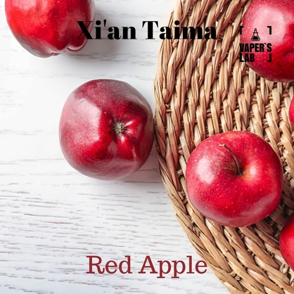 Фото, Видео, ароматизатор для самозамеса Xi'an Taima "Red Apple" (Красное яблоко) 