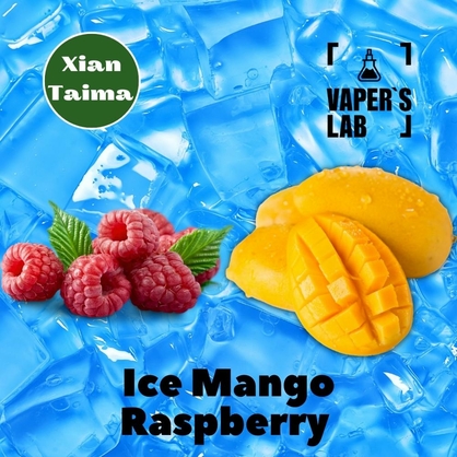 Фото, Відеоогляди на Ароматизатори для вейпа Xi'an Taima "Ice Mango Raspberry" (Холодний манго та малина) 