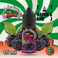 Жидкость для подсистем ZEN Salt Blackberry 15 ml