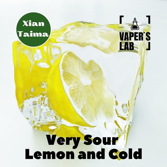 Відгуки на Харчовий ароматизатор для вейпа Xi'an Taima "Very Sour Lemon and Cold" (Дуже кислий і холодний лимон) 