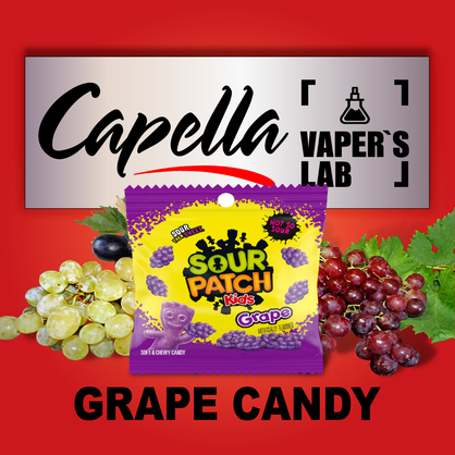 Фото на аромку Capella Grape Candy Виноградная конфета