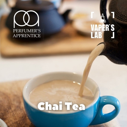 Фото, Відеоогляди на Ароматизатори для сольового нікотину TPA "Chai Tea" (Молочний чай з спеціями) 